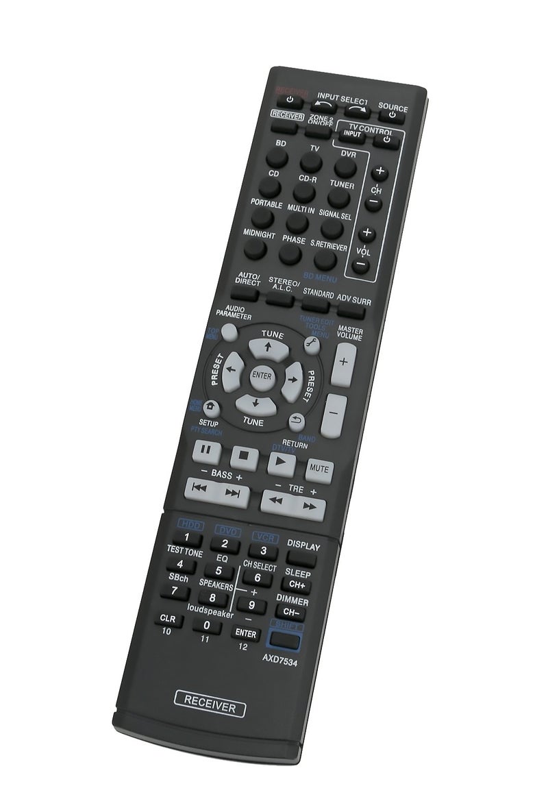 Allimity AXD7534 Replacement Remote Control fit for Pioneer AV Receiver SX-319V VSX-529-K VSX-520 VSX-912A-H VSX-920-K VSX-520K VSX-519 VSX-923 VSX-828-K - Image 2