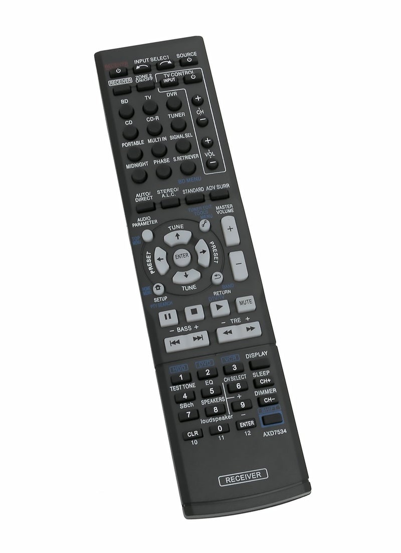 Allimity AXD7534 Replacement Remote Control fit for Pioneer AV Receiver SX-319V VSX-529-K VSX-520 VSX-912A-H VSX-920-K VSX-520K VSX-519 VSX-923 VSX-828-K - Image 3