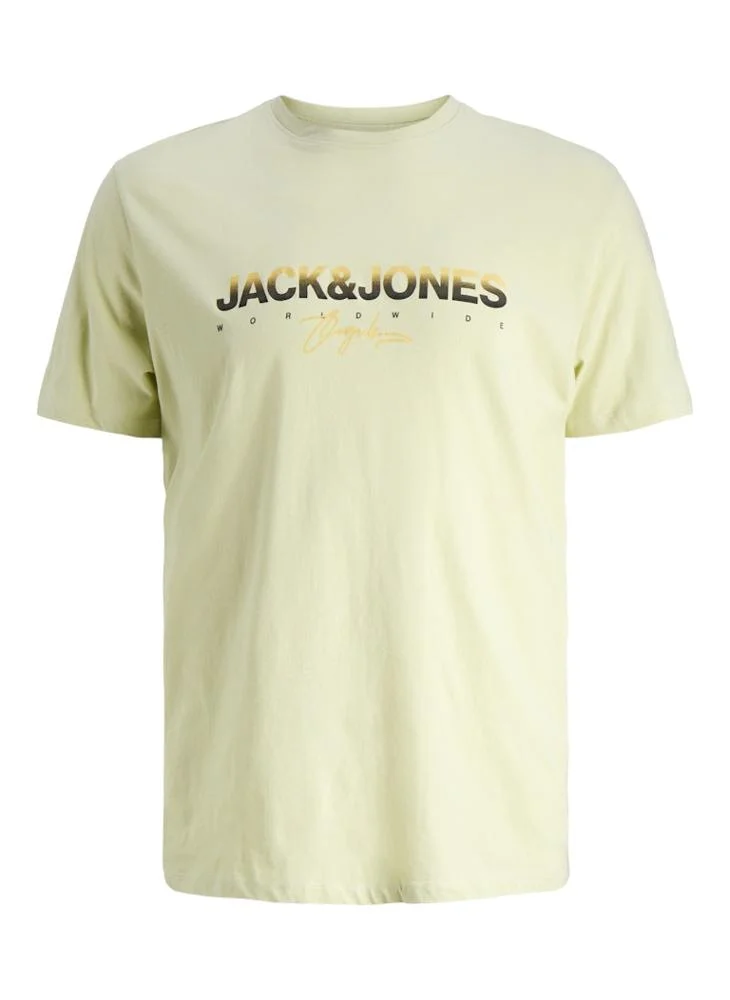 JACK & JONES Plus Size Crew Neck T-Shirt