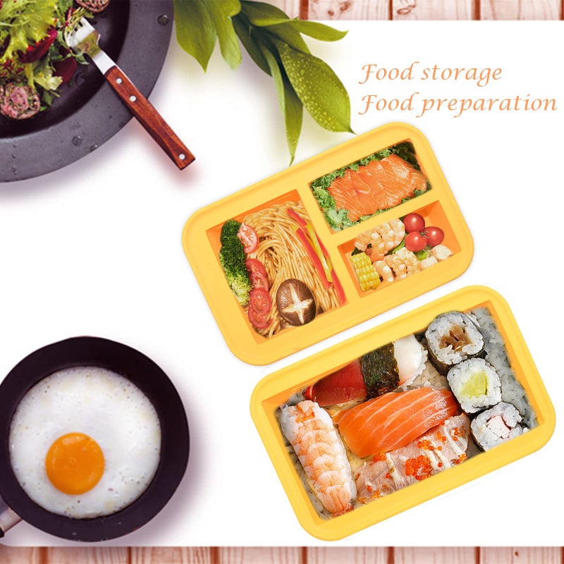 Bongpuda Soup Freezer Containers Bongpuda Silicone Freezer Trays With Lid Easy-Release Reusable Freezer Storage Containers For Freezing And Storing Broths Sauces And Leftovers-2 Pack - Image 2