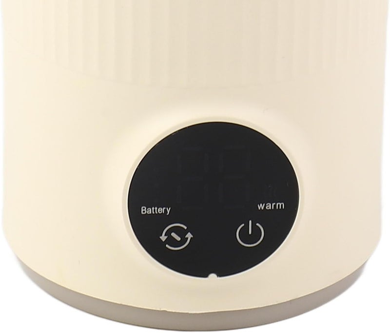 LICAEVEY Electric Kettle, 400ML 55°C 6000mah, Hot Water Boiler, Removable Lid for Easy Cleaning, Hot Water for USB Rechargeable, Compact and Portable, Electric Water Boiler for Travel - Image 3