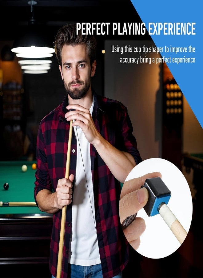 Tarini Retractable Billiard Chalk Holder Keychain Pool Cue Chalk Holder Billiards Accessories for Billiard Lovers Portable Waist/Pocket Hanging Functional Key Ring - Image 4
