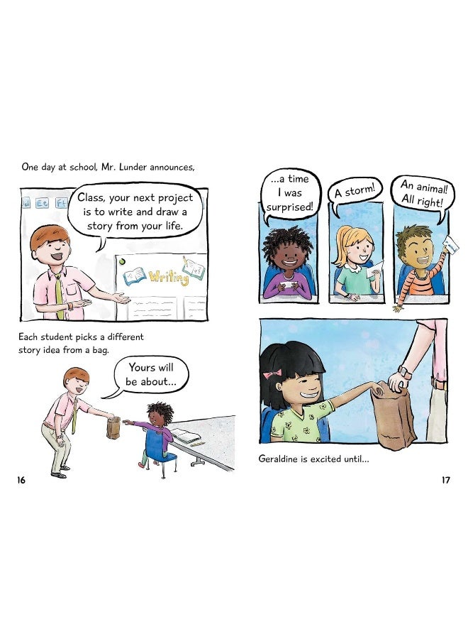 Geraldine Pu and Her Lucky Pencil, Too!: Ready-To-Read Graphics Level 3