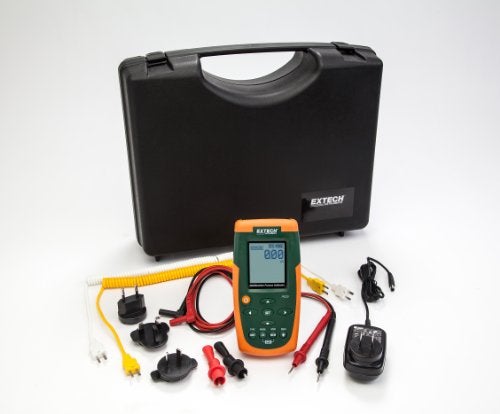 Extech PRC30 - Multifunction Process Calibrator - Sources & Measures mA, mV, V, and Thermocouples (J, K, T, E, C, R, S, N) - 24 V Loop Power, 5 Presets, Backlit LCD, Comes with Leads, Universal AC Adapter & Hard Case - Image 2