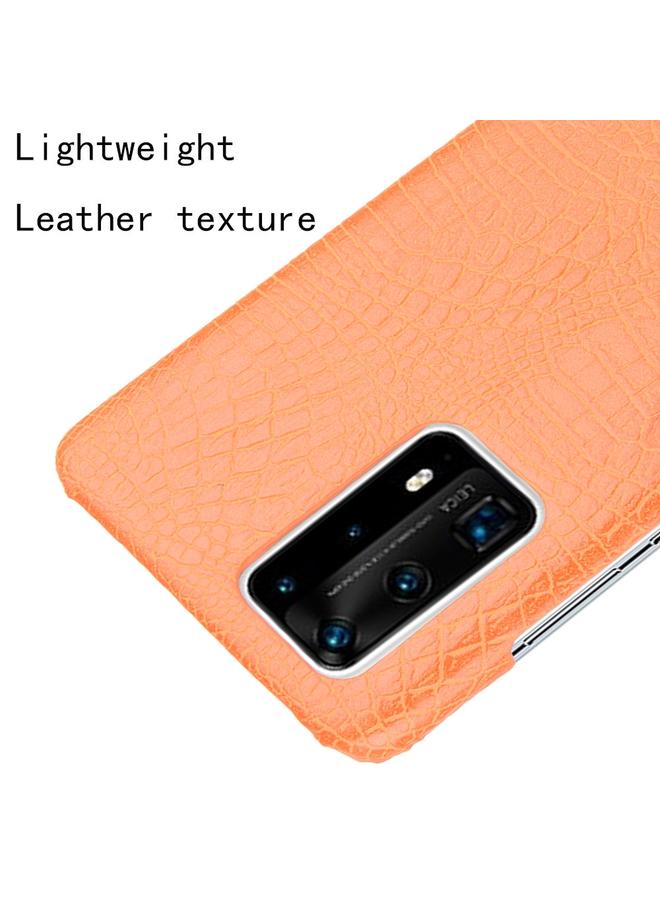 S-TOP Case For Huawei P40 Pro+ / P40 Pro Plus Shockproof Crocodile Texture PC + PU Case - Image 5