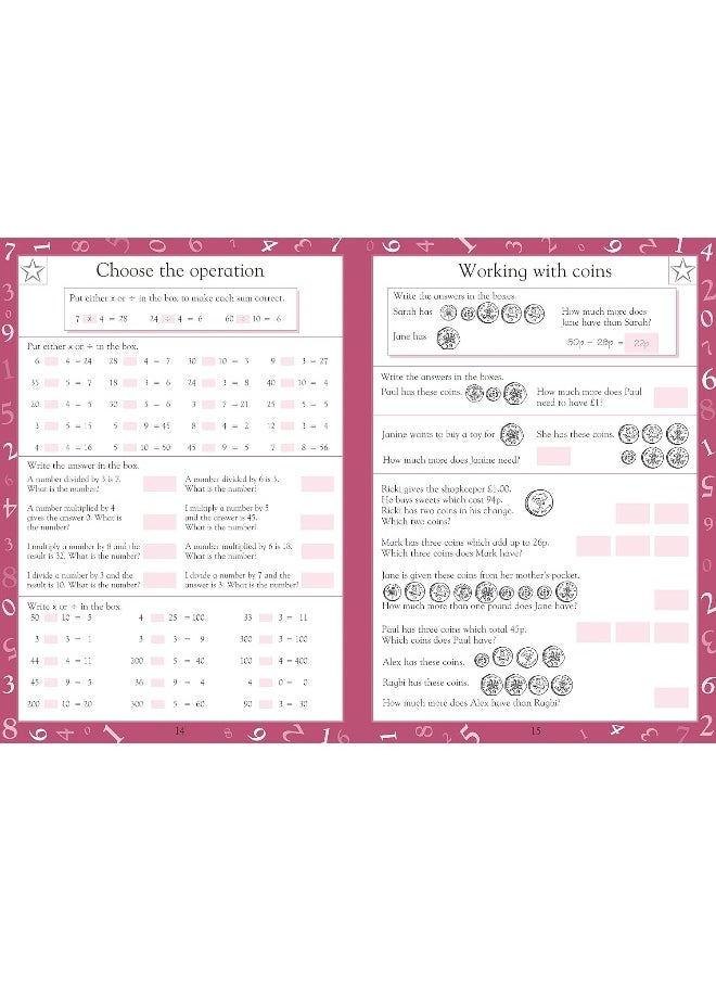 null - DK Maths Made Easy Ages 7-8 Key Stage 2 Beginner (Carol Vorderman's Easy) - Image 1