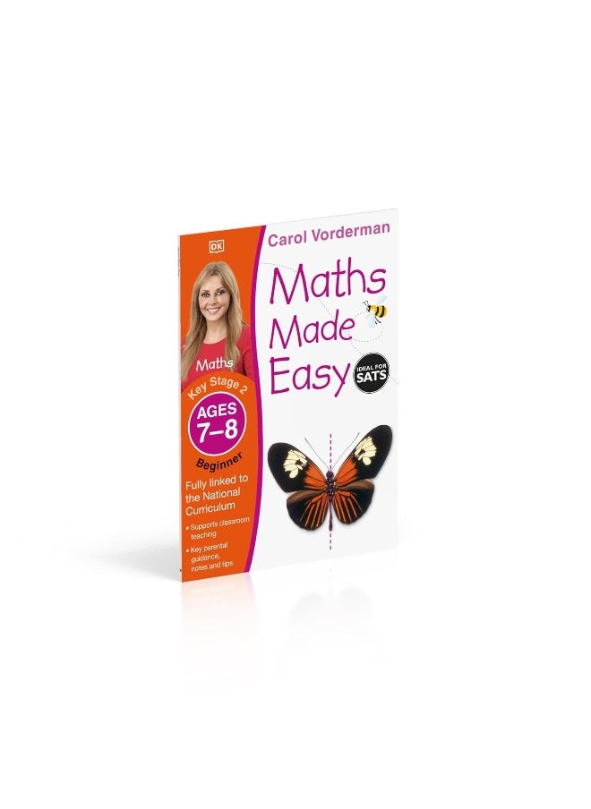 null - DK Maths Made Easy Ages 7-8 Key Stage 2 Beginner (Carol Vorderman's Easy) - Image 1