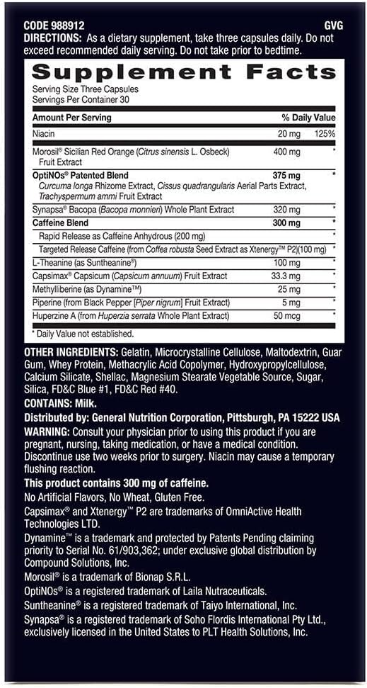 BEYOND RAW Burn MF  Metabolic Formula Thermo Activator Supports Energy and Focus  90 Count - Image 2