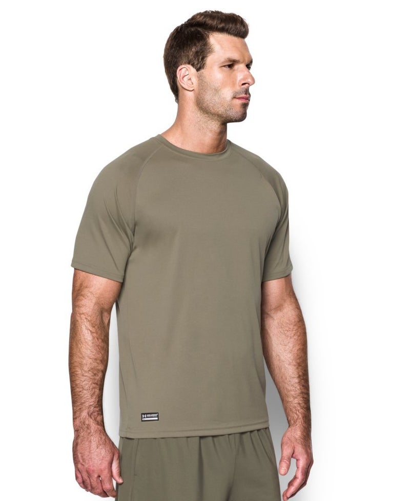 Under Armour Men's UA Tactical Techâ„¢ Short Sleeve T-Shirt 5XL Brown - Image 3