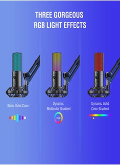 FIFINE FIFINE Gaming PC USB Microphone, Podcast Condenser Mic with Boom Arm, Pop Filter, Mute Button for Streaming, Twitch, Online Chat, Computer Mic for PS4/5 PC Gamer Youtuber-AmpliGame- T669 Pro 3  - Image 5