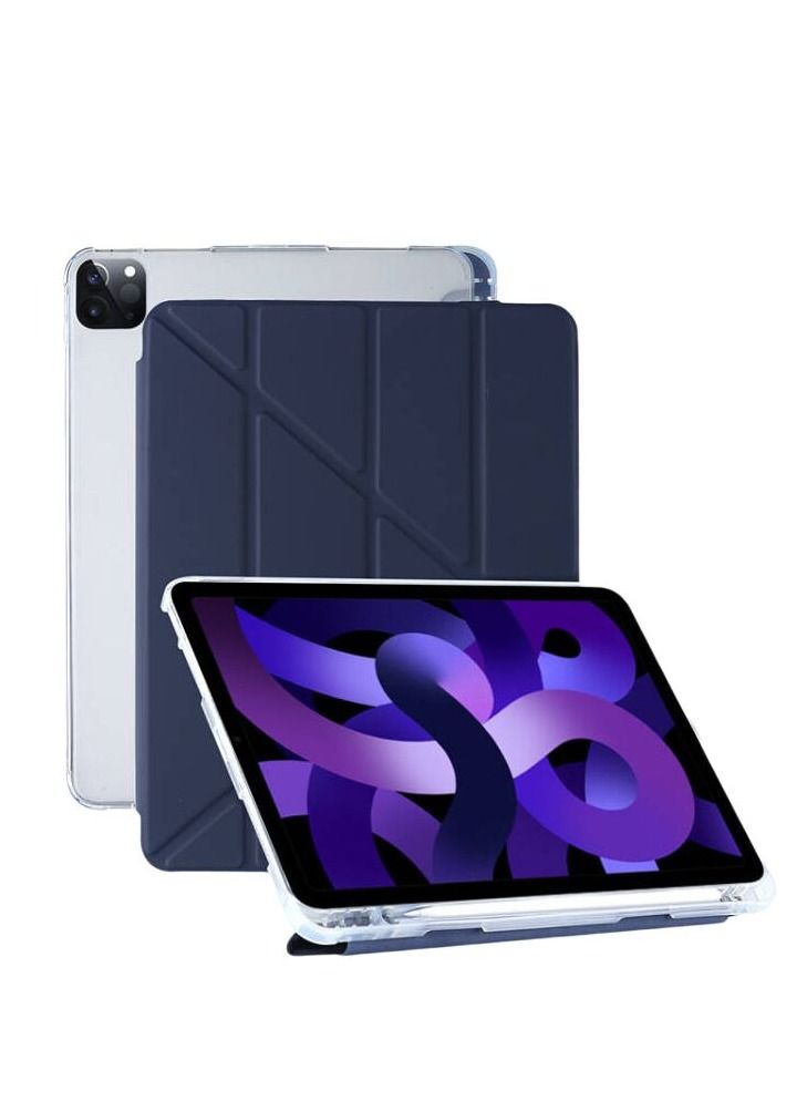 Blue iPad Soft Shell Low Protective Case With Pen Slot