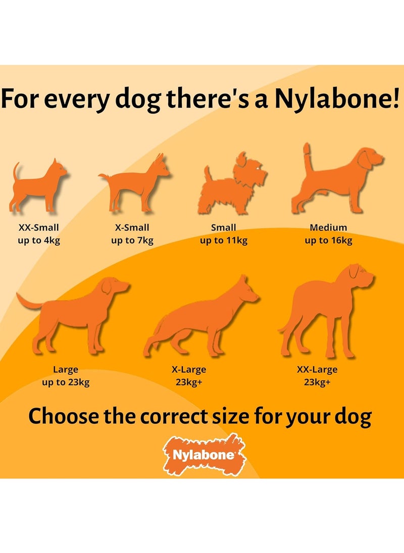 Nylabone Extreme Chewers Tough Nylon Dog Novelty Lobster Chew Toy Durable Boredom Breaker Cleans Teeth Filet Mignon Flavour Extra Large For Dogs 0 23 plus kg  - Image 5