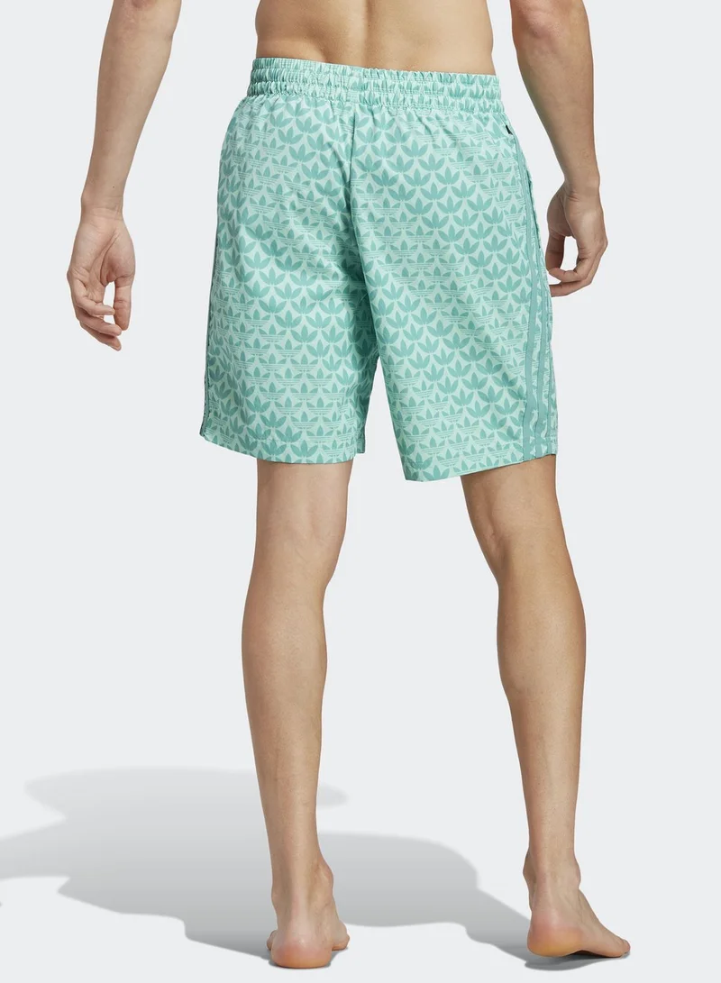 adidas Originals Monogram Swim Shorts