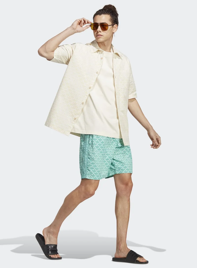 adidas Originals Monogram Swim Shorts
