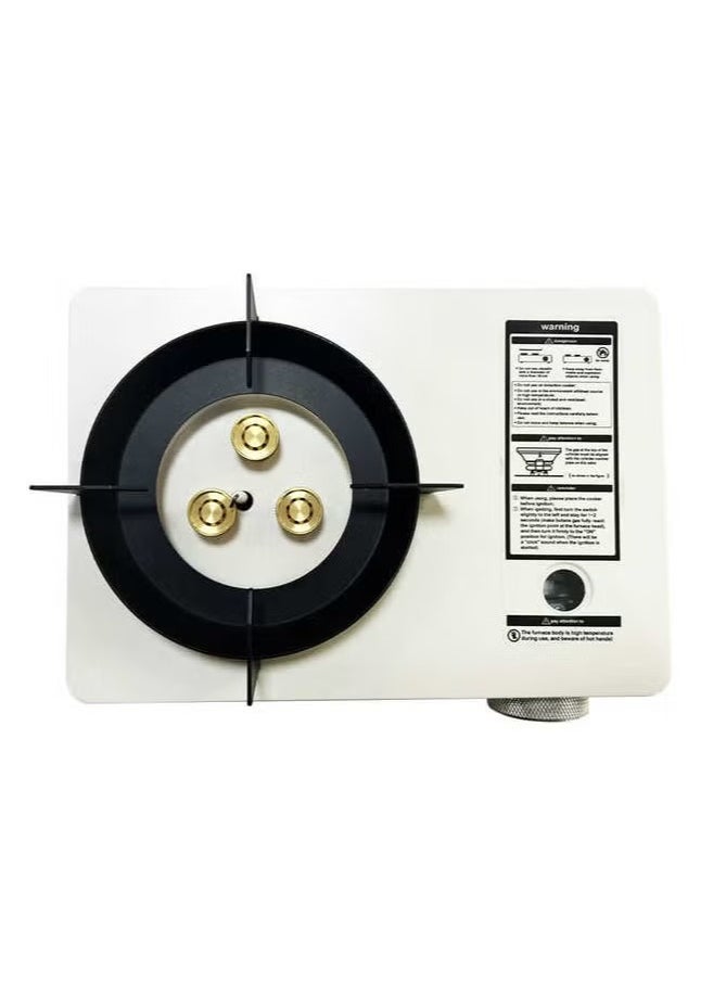 ELTRAZONE - Infrared Single Burner Gas Stove – Portable & Compact, Smart Outdoor Cooking for Camping, RV, Hotels, Household Use, Electric Butane Stove for Travel & Power Cooking - Image 1