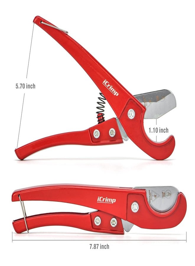 IWISS Pex Tubing Cutter for 1/8,1/4, 3/8, 1/2, 3/4-inch up to 1-inch Pex Pipe Cutter - Image 5