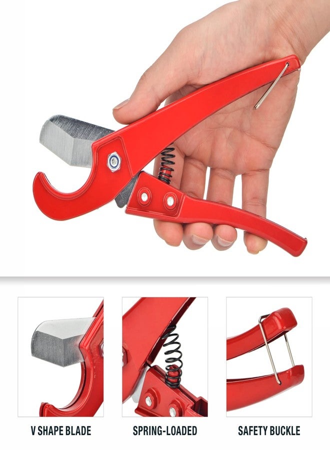 IWISS Pex Tubing Cutter for 1/8,1/4, 3/8, 1/2, 3/4-inch up to 1-inch Pex Pipe Cutter - Image 3