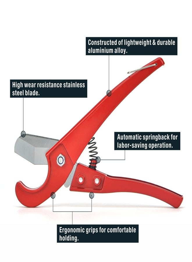 IWISS Pex Tubing Cutter for 1/8,1/4, 3/8, 1/2, 3/4-inch up to 1-inch Pex Pipe Cutter - Image 4