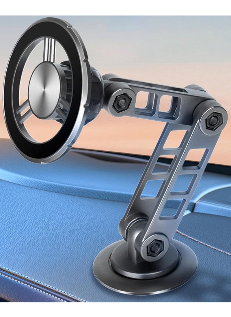 JAJEEK "360° Rotatable Folding Car Phone Holder – Adjustable Hands-Free Mount for Car Vent & Desk Use" - Image 3