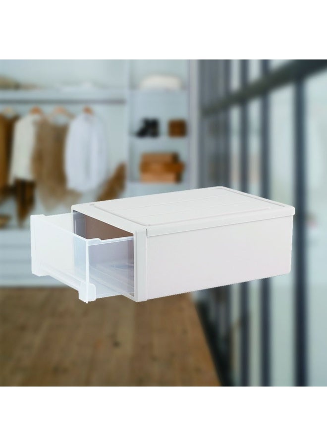 DANUBE HOME صندوق تخزين أدراج ماجنوس 13 لترًا، بيج 36.5X26X14 سم - Image 2