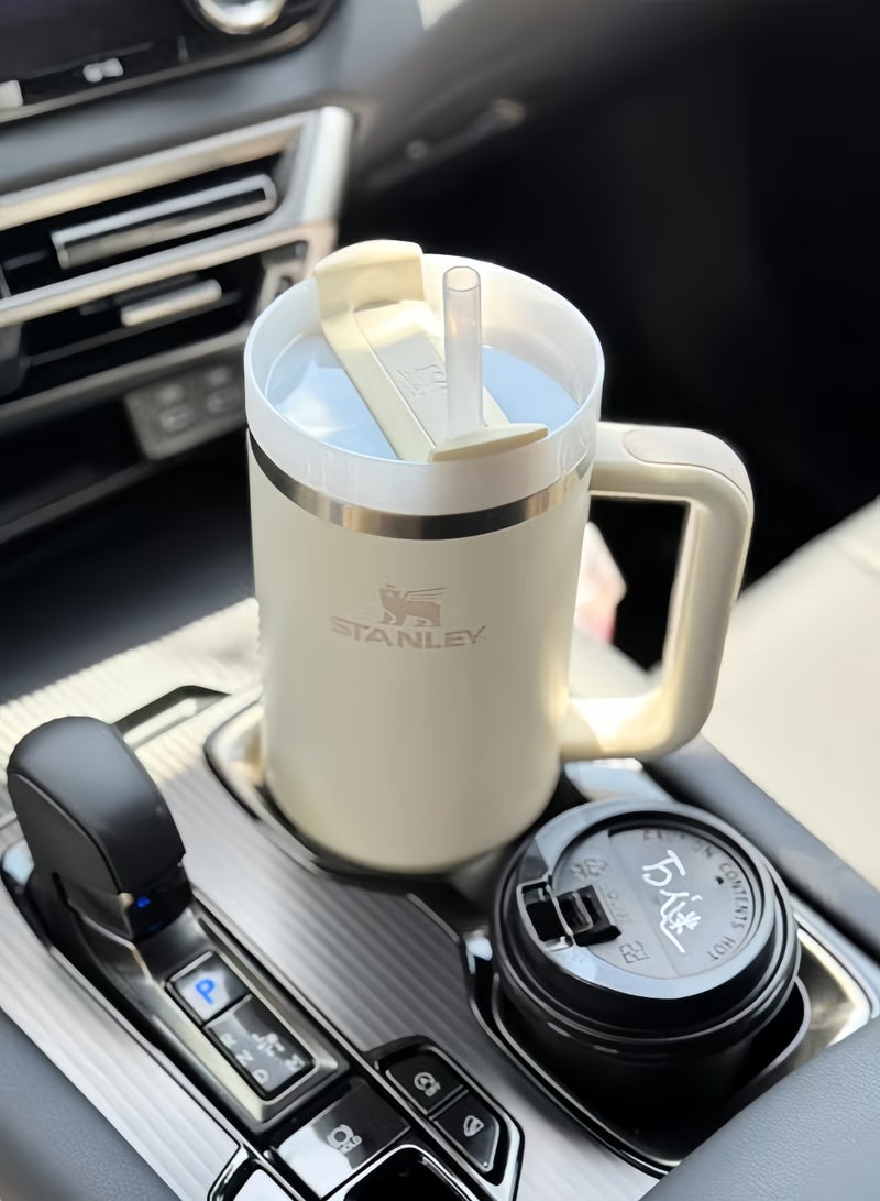 STANLEY Quencher H2.0 FlowState Stainless Steel Vacuum Insulated Tumbler with Lid and Straw for Water, Iced Tea or Coffee, Smoothie and More, 40 oz - Image 3