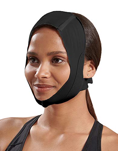Marena FM100 Unisex Recovery Compression Minimal Coverage Face Post-Op Mask with Mid-Neck Coverage - Image 1