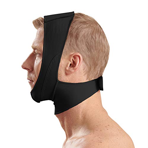 Marena FM100 Unisex Recovery Compression Minimal Coverage Face Post-Op Mask with Mid-Neck Coverage - Image 2