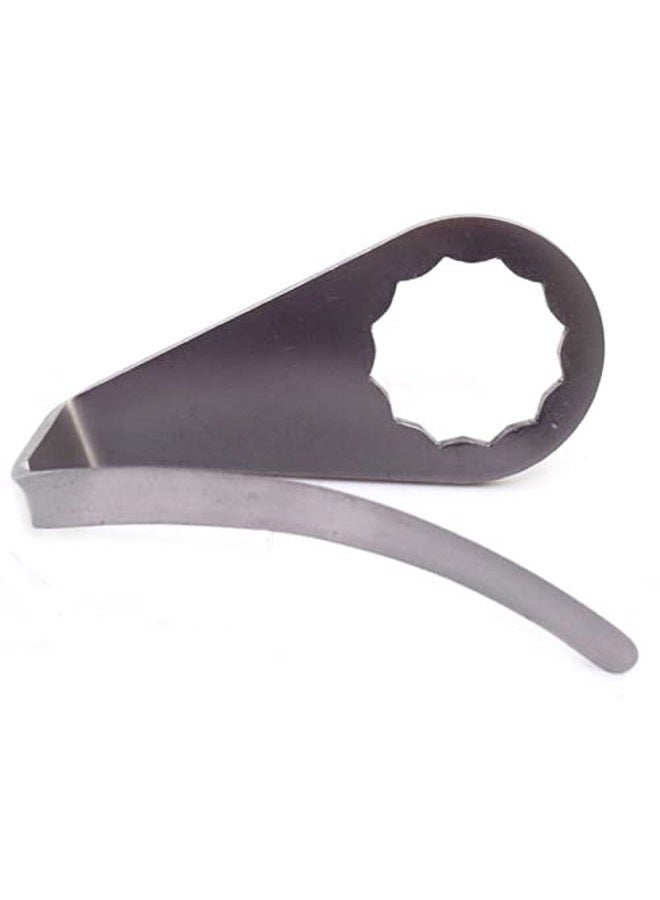 WILIN Pneumatic Air Windshield Remover Cutter Blades Bent Blade Knife Replacement Parts 2.37-Inch 60mm Hook Blade for Car Doors Window Seal Cutter Windscreen Removal Tool Replacement Parts Knife - Image 1