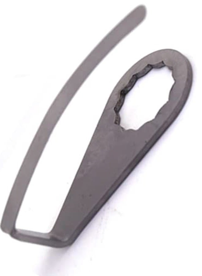 WILIN Pneumatic Air Windshield Remover Cutter Blades Bent Blade Knife Replacement Parts 2.37-Inch 60mm Hook Blade for Car Doors Window Seal Cutter Windscreen Removal Tool Replacement Parts Knife - Image 3