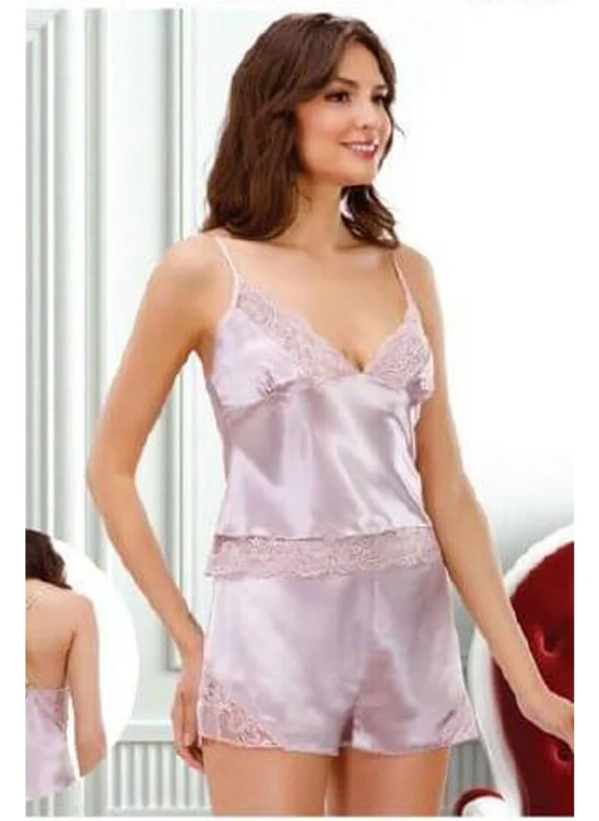 Duchesse 137 Dowry Lace Satin Set of 6 -Powder