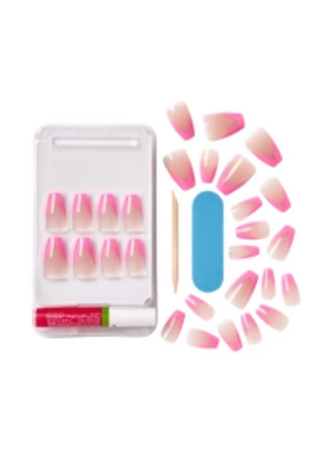 KISS NALIS SALON ACRYLIC FRENCH COLOR (M) - Image 2