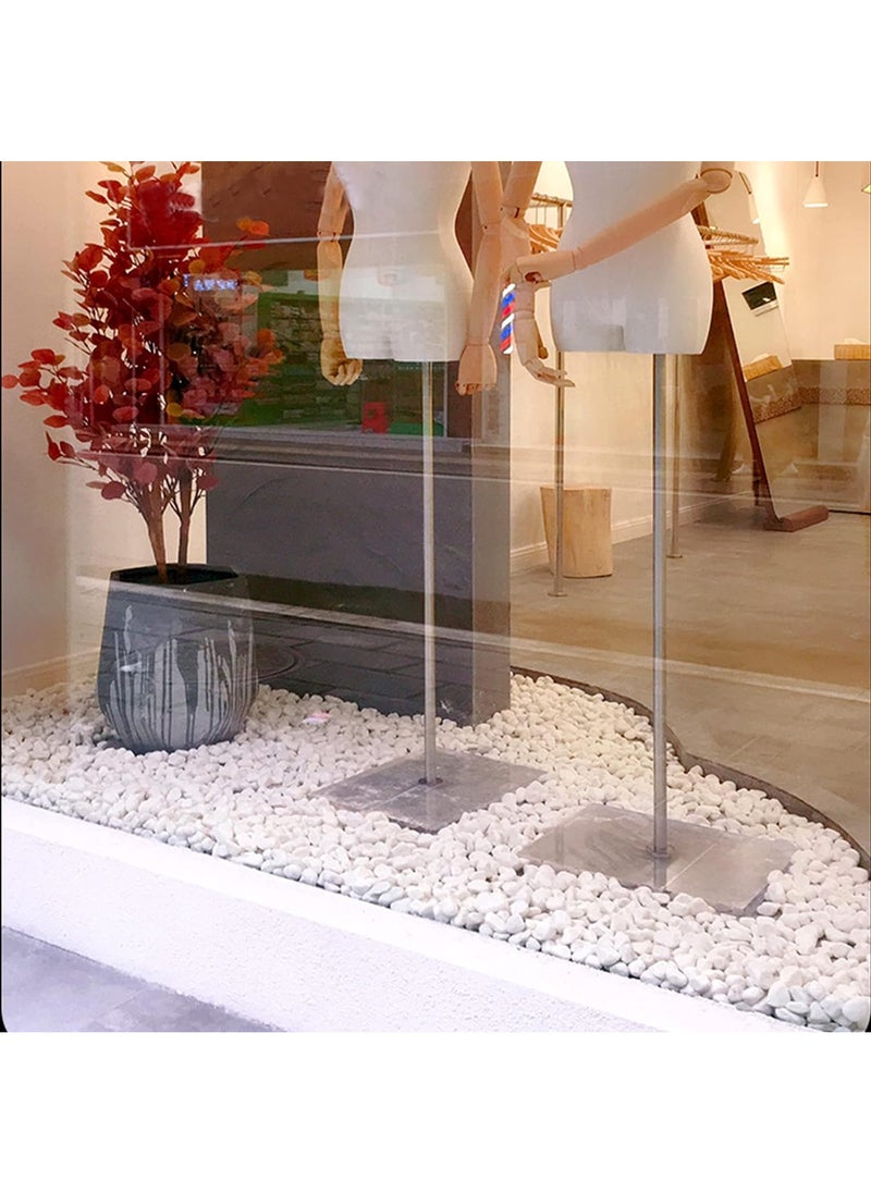 2.2lb (1 KG) White Pebbles Natural Decorative Stone Polished Gravel River Rocks for Plants Home DIY Decor Aquarium Gravel Vase Fillers Fairy Garden Landscaping Outdoor Stones