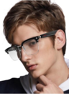HYUNDAI AI translation smart bluetooth glasses, real-time multi-language translation glasses, support more than 140 languages, accurate and delay-free translation, suitable for daily life and work, wireless bluetooth range 10-15 meters, 110 mAh battery, talk time 4 hours, standby time 120 hours. Fast charging  - Image 2