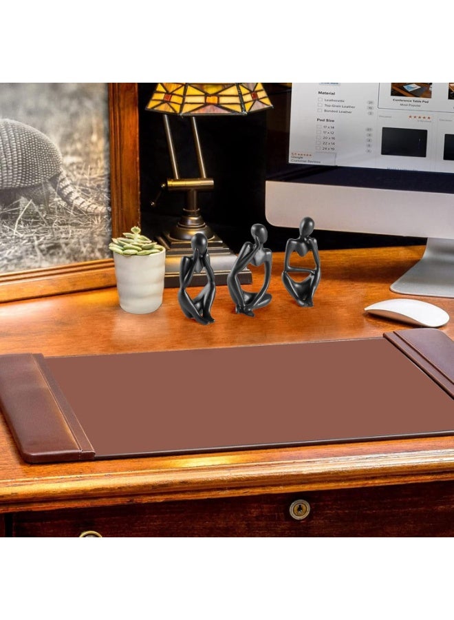 تمثال المفكر الأسود، منحوتات تجريدية لديكور المنزل، تماثيل راتنجية عصرية، زخارف سوداء لرفوف الكتب، طاولات القهوة، الأرفف، سطح المكتب، ديكور المكاتب، تماثيل فنية قابلة للتحصيل - Image 5