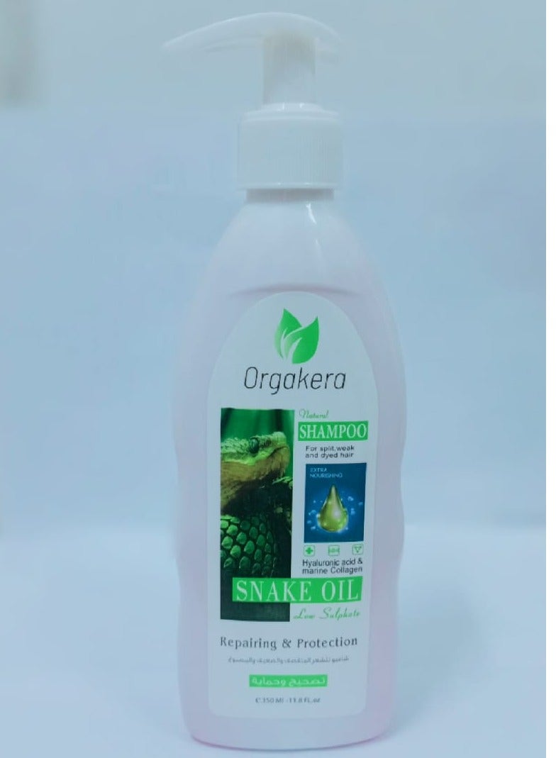 أورجاكيرا كريم شامبو أورجاكيرا بزيت الحية 350 مل
