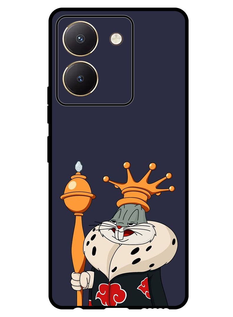 Theodor Protective Case Anti Scratch Shock Proof Bumper Cover For Vivo Y27s Donald King - Image 1