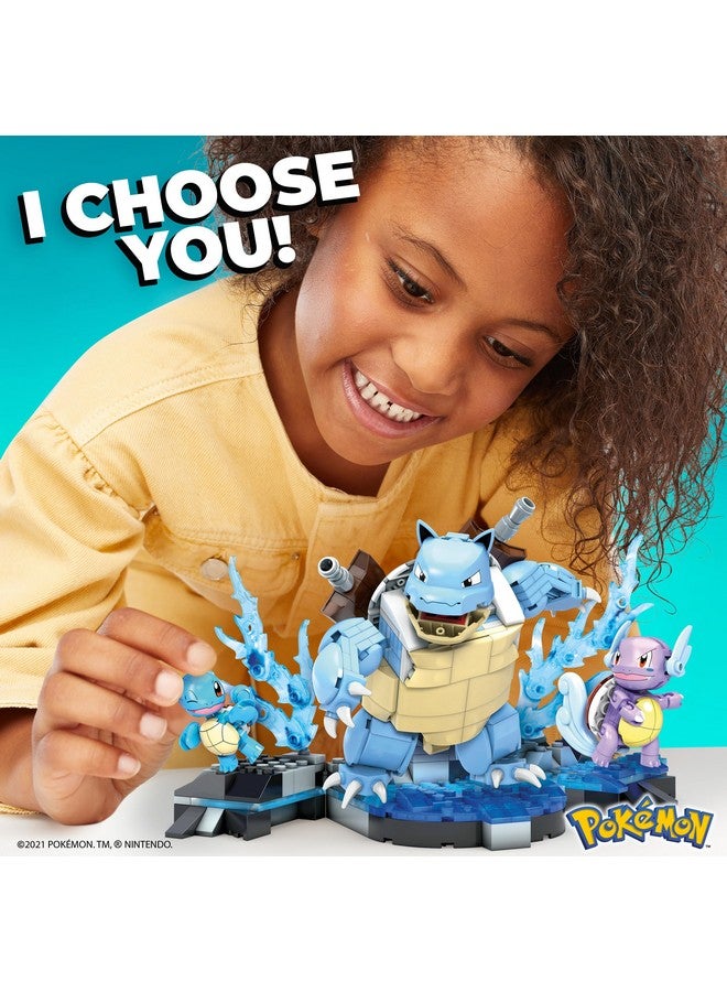 Mega Brands MEGA Pokémon Squirtle Evolution Building Set with 379 Bricks and Special Pieces, Toy Gift Set for Ages 8+ and up, HDH93  - Image 2