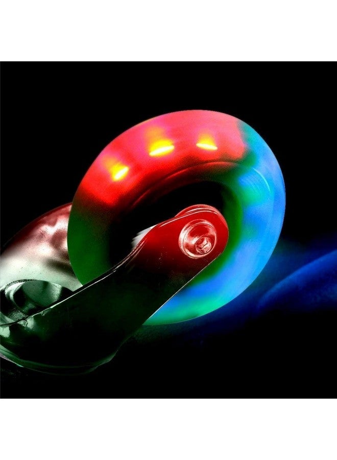 Jaspo Waveboard Wheels| Scooter Wheels| Inline Wheels Light Up Wheels For Skating (Light Or Led) Wheels With Installed Abec-7 Bearings & Spacers Accessories 2-Pack (80Mm) - Image 5