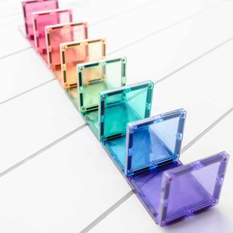CONNETIX Magnetic Tiles Pastel Creative Pack, 120 Pieces - Image 5