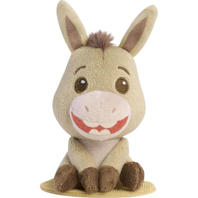 Shrek Perch’d Donkey Shoulder Plush Toy (12.7 cm, Beige/Brown) - Image 2