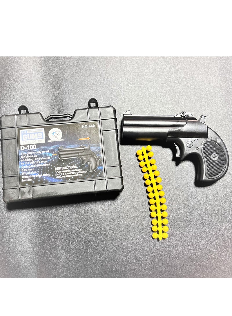 Hand Gun Toy With 10 Soft Bullet Round Like Safe For All Ages  - Image 1