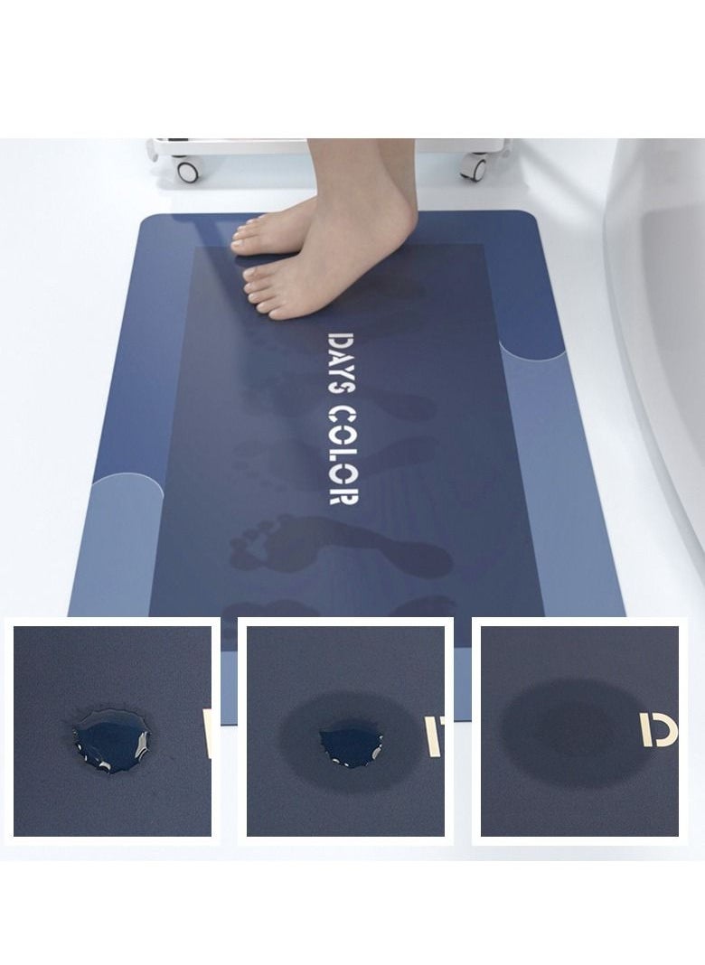 Sharpdo Absorbent Mats Non-slip Bathroom Floor Mats Kitchen Floor Mats Quick Dry  - Image 1