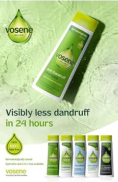 VOSENE ANTI DANDRUFF 2IN1 SHAMPOO CONDITIONER 500ML Pack Of 1 - Image 5
