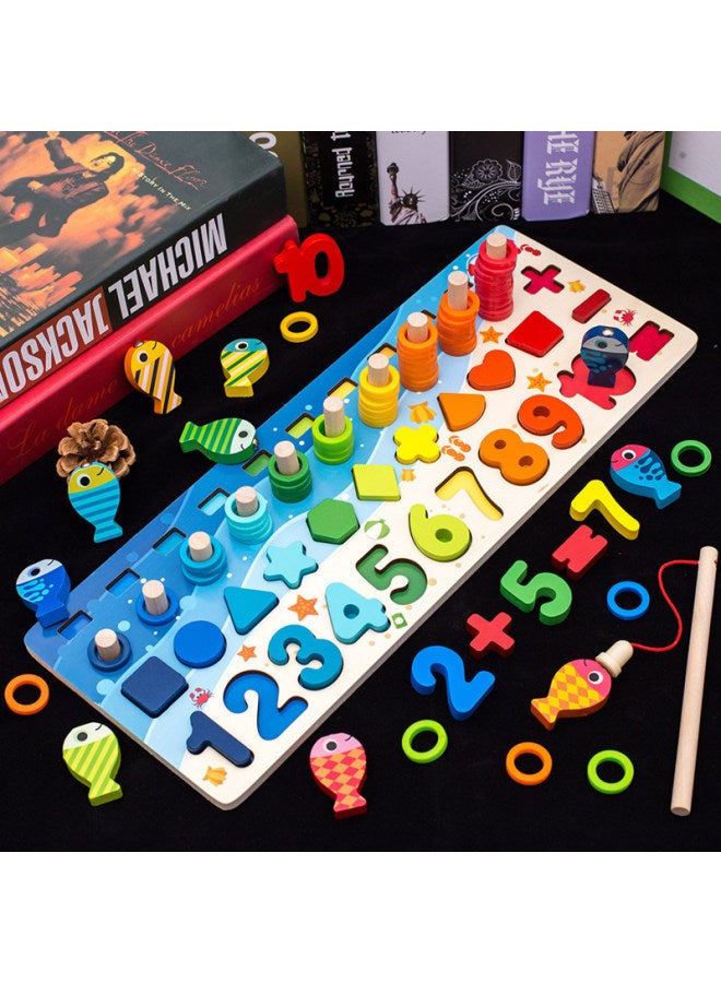 لعبة ألغاز للأطفال ثلاثية الأبعاد مجموعة أحجية خشبية ثلاثية الأبعاد نموذج مكوك الفضاء مجموعة بناء تعليمية ذاتية الصنع للأطفال - اللون: حافلة مدرسية مشغولة - Image 2