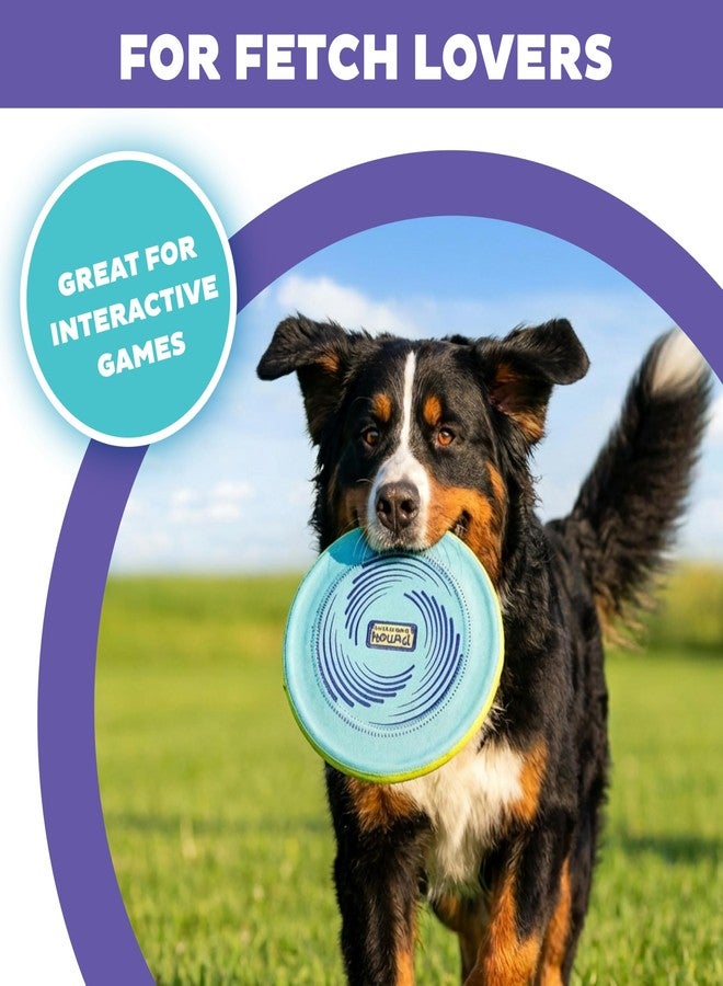 Outward Hound FlyFetch Disc Dog Toy, Aerodynamic for Fetch, Lightweight Foam & Durable Rubber, Floats in Water, All Breeds, 8.3" - Image 2