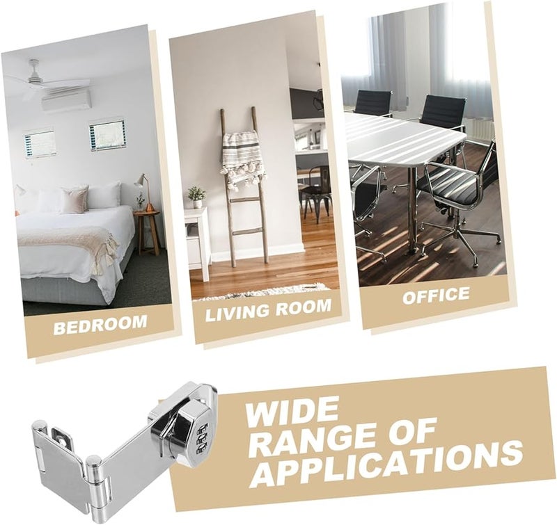 Mikikit Combination Cabinet Lock Set for Home Office and Entertainment Centers Easy to Install - Image 4