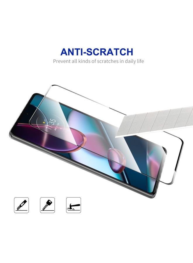 erorex For Motorola Moto G84 2Pcs Full Glue High Aluminum-Silicon Tempered Glass Film - Image 3