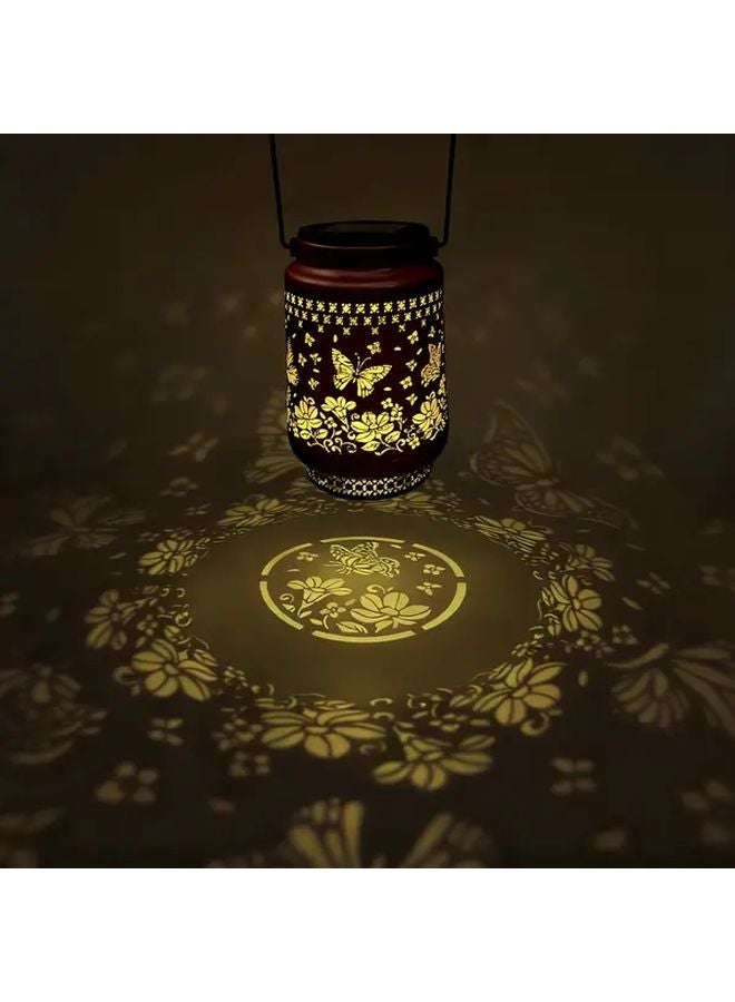 Solar Hanging Lantern Owl Warm Light Outdoor Garden Desktop Decor - Image 3