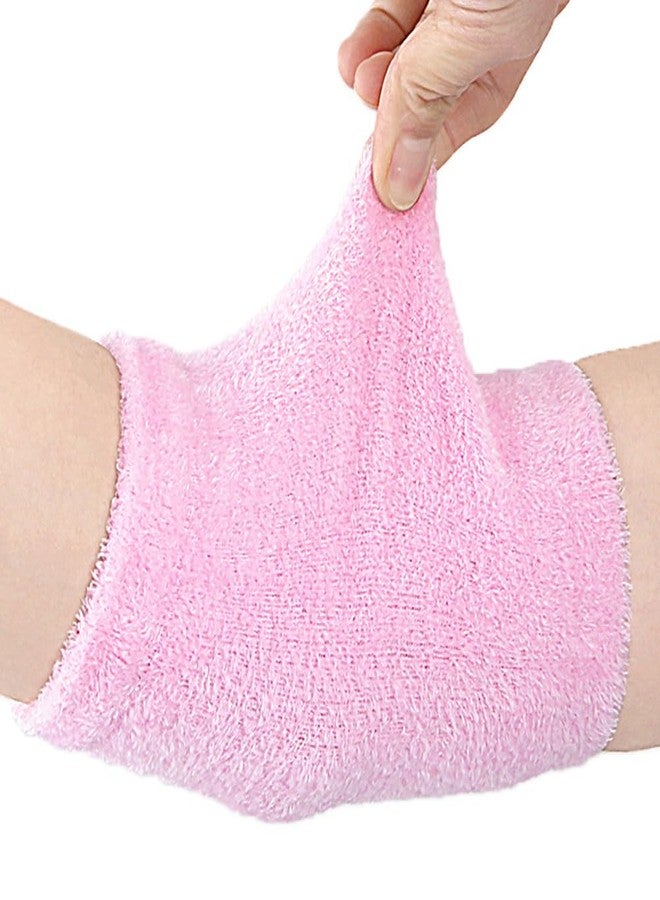 OHEETU 1Pair Pink Gel Elbow Sleeves Elastic Breathable Elbows Protector Cover - Image 3