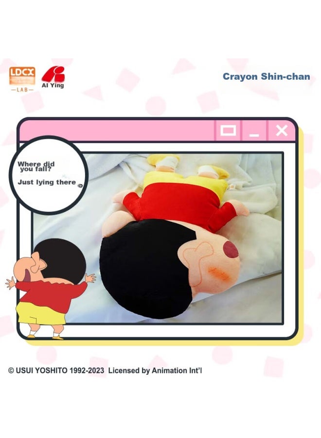 Ldcx Lingdong Chuangxiang Crayon Shin-chan Plush Toy, Bouncy Back Pillow, Sleeping Stuffed Animal, Anime Doll, Hugging Pillow, Toy, Christmas Gift - Image 2